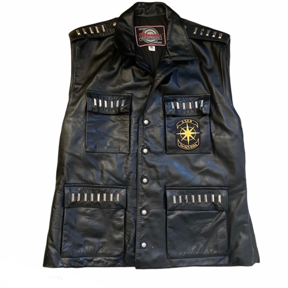 Milwaukee Motorcycle Clothing Company Other - Milwaukee Motorcycle Co Leather Biker Vest XL